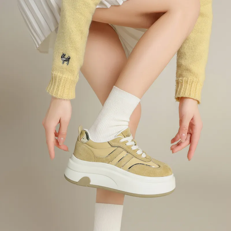 FIVE PLUS Anti Slip Wear Resistant Low Top Skateboard Shoes Women's-17
