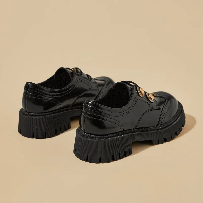 FIVE PLUS Loafers Women's Black-6