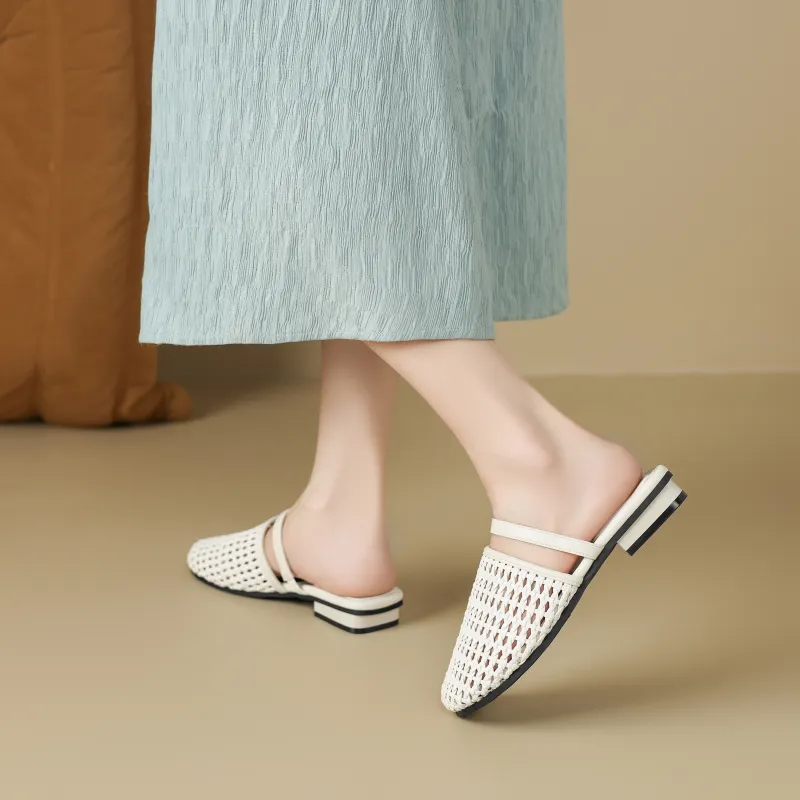 FIVE PLUS Abrasion Resistant Slip Resistant Closed Toe Slippers Women's-2