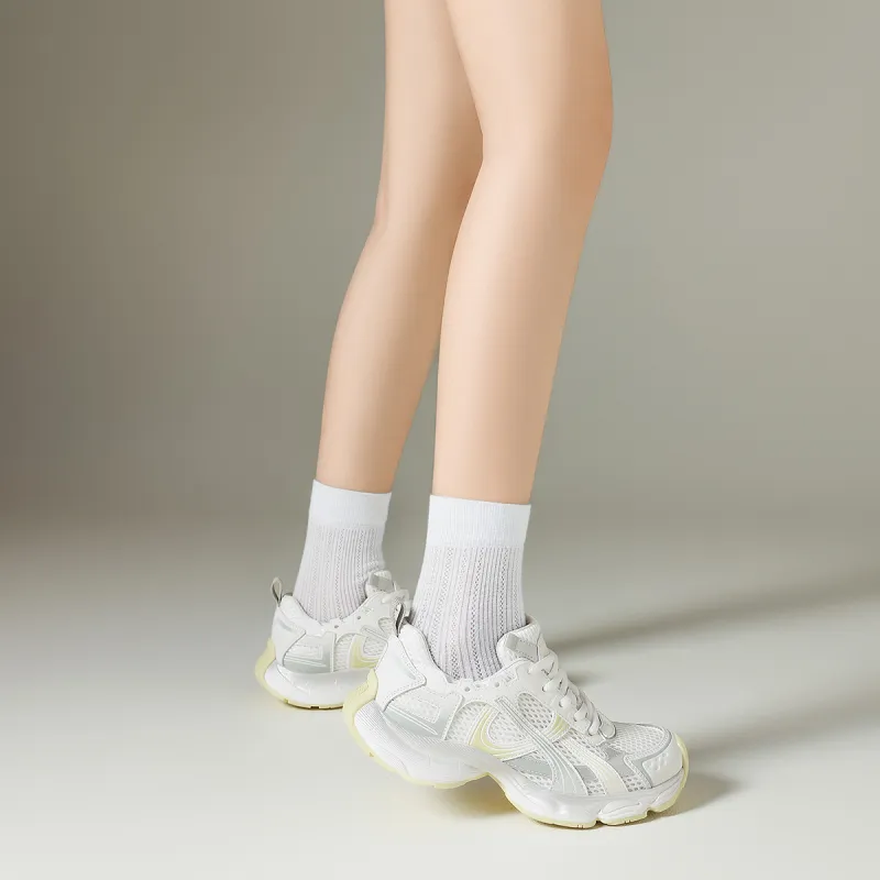 FIVE PLUS Anti Slip Wear Resistant Low Top Chunky Sneakers Women's-3