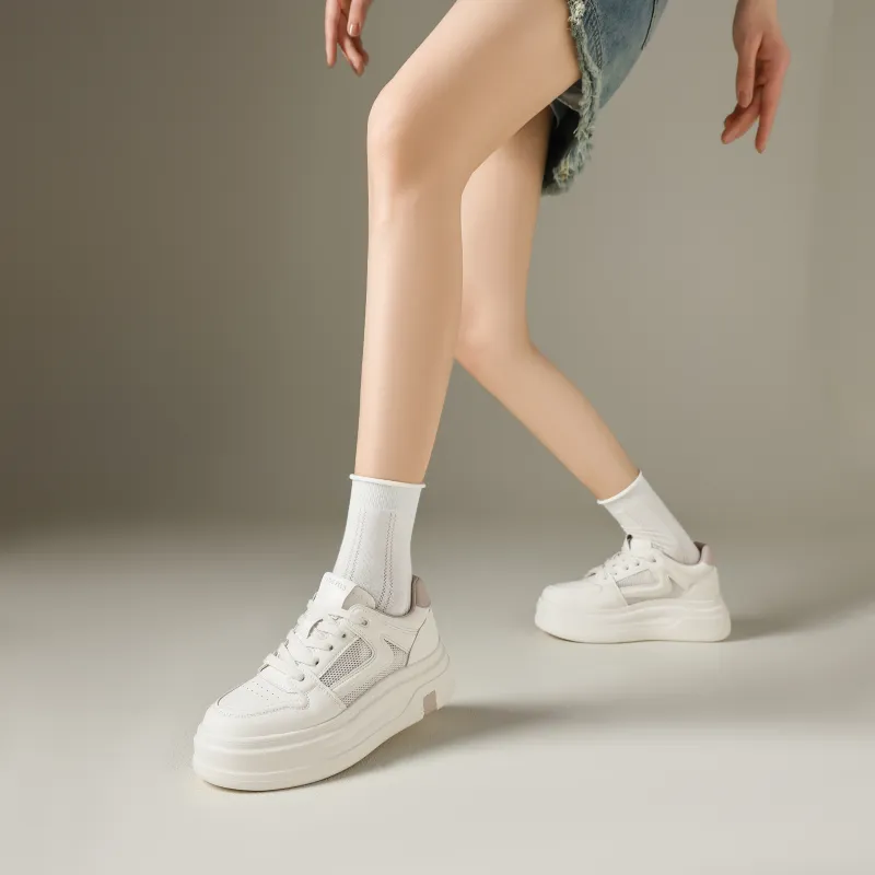FIVE PLUS Anti Slip Wear Resistant Low Top Skateboard Shoes Women's-3