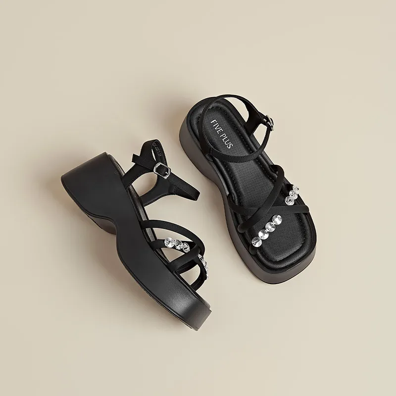 FIVE PLUS One Strap Sandals Women's-3