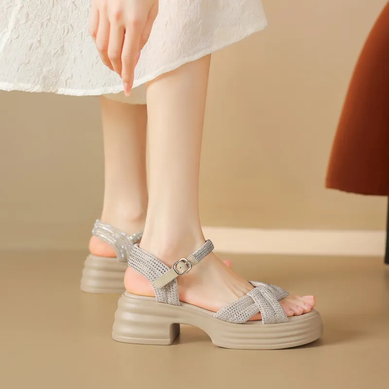 FIVE PLUS One Strap Sandals Women's-9