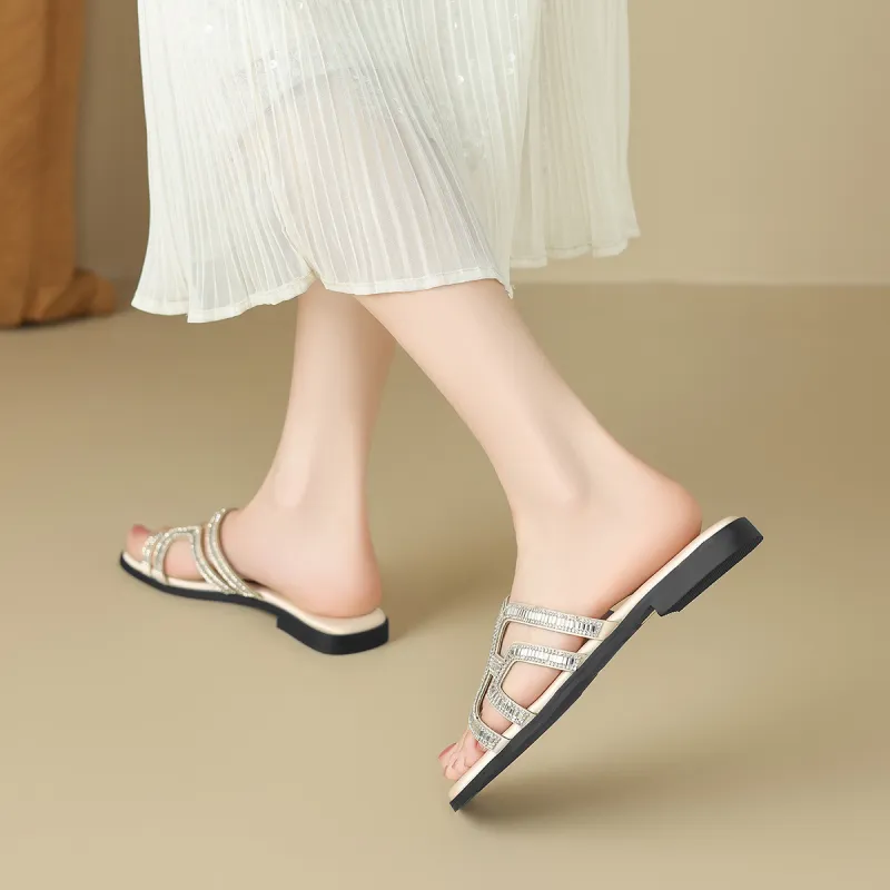 FIVE PLUS Abrasion Resistant Slip Resistant Slide Slippers Women's-3