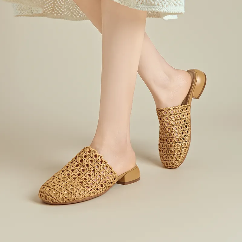 FIVE PLUS Slip Resistant Wrap toe Slippers Women's-6