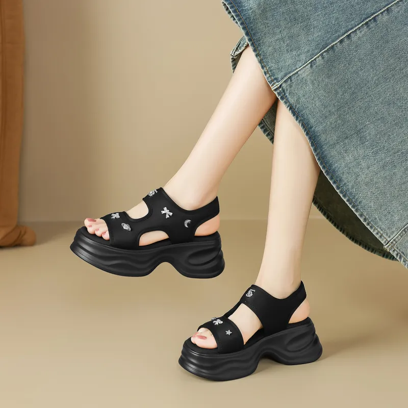 FIVE PLUS One Strap Sandals Women's-2