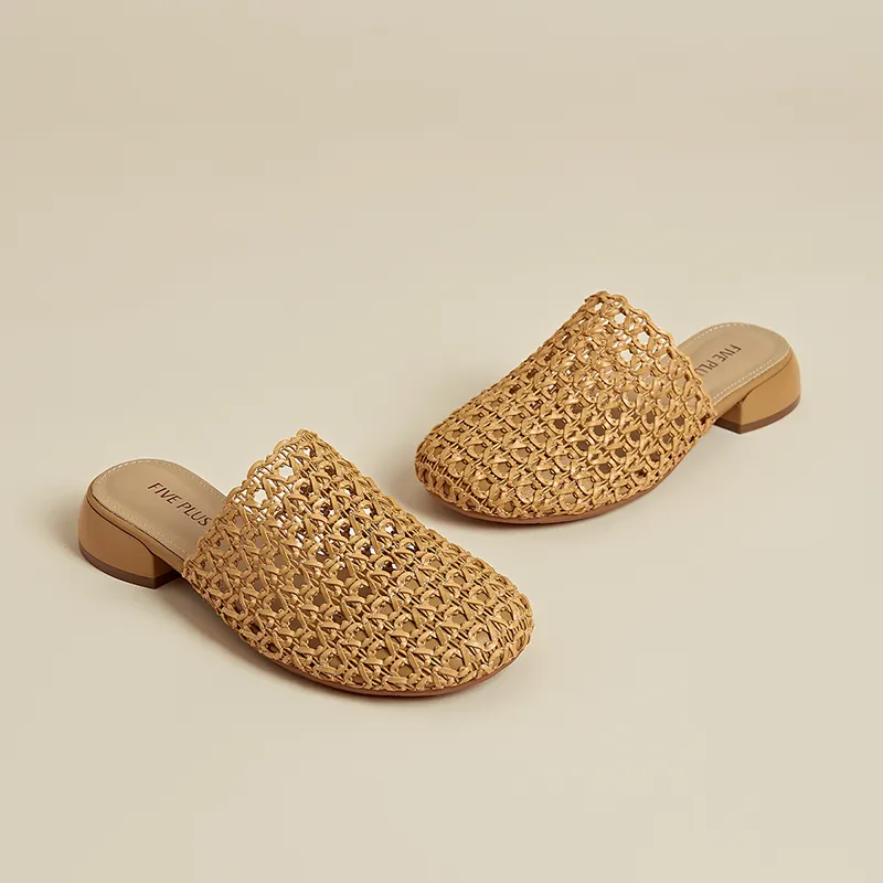 FIVE PLUS Slip Resistant Wrap toe Slippers Women's-3