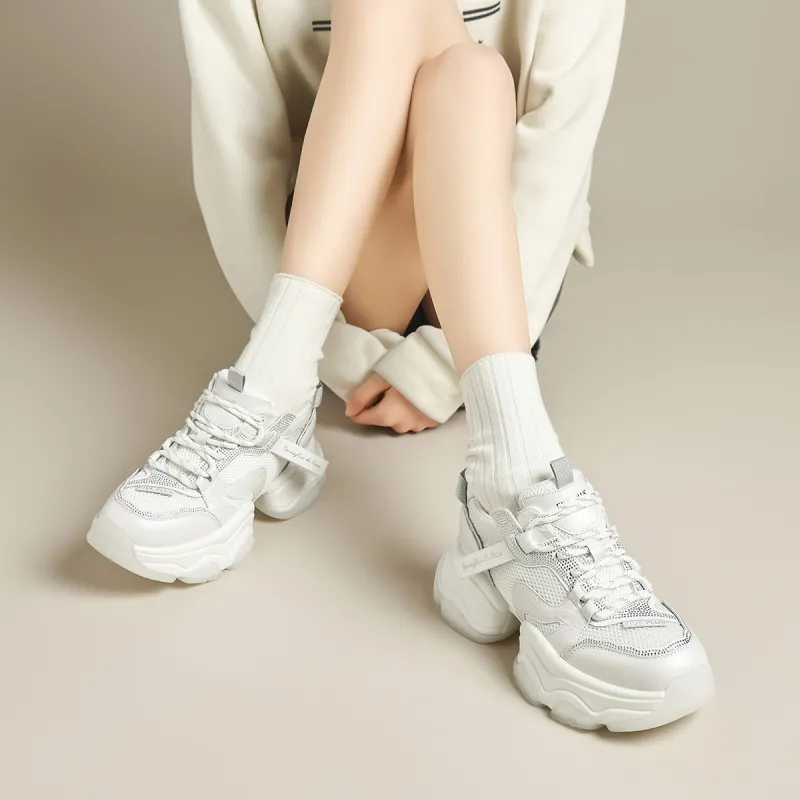 FIVE PLUS Low Top Chunky Sneakers Women's-3