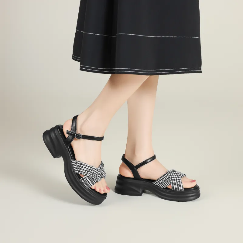 FIVE PLUS One Strap Sandals Women's-8