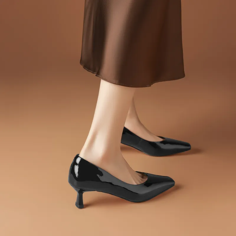 FIVE PLUS Slim Heel High Heels Women's-9