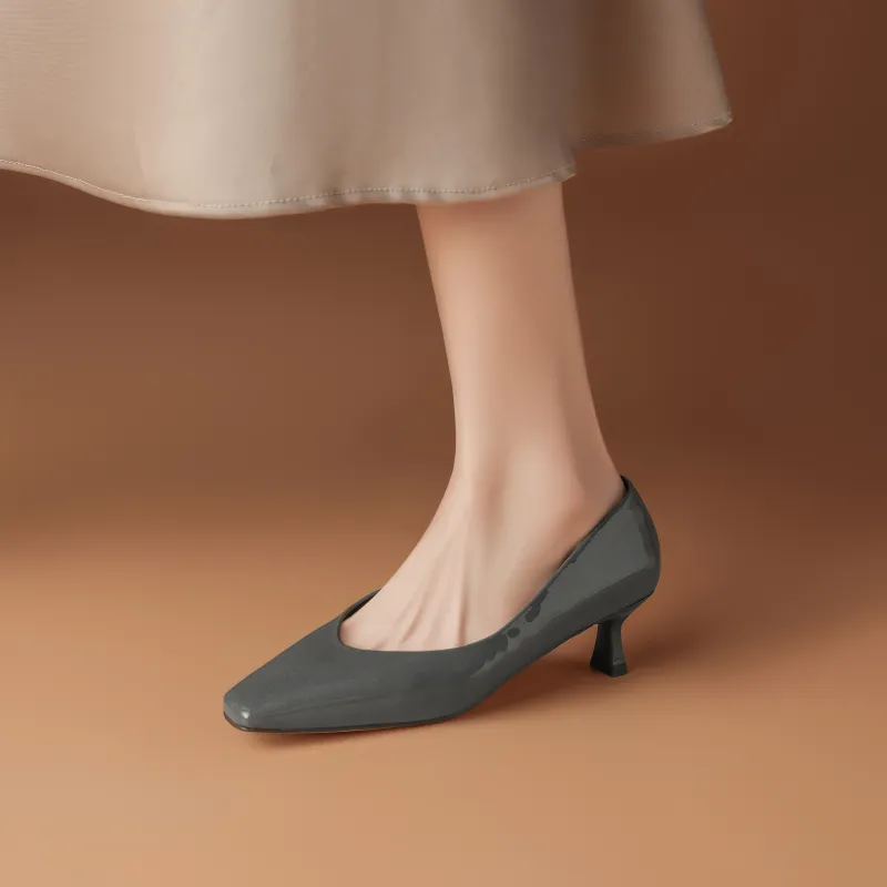 FIVE PLUS Slim Heel High Heels Women's-5