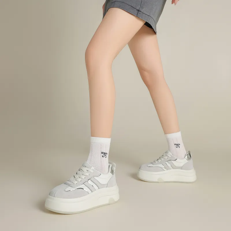 FIVE PLUS Anti Slip Wear Resistant Low Top Skateboard Shoes Women's-3