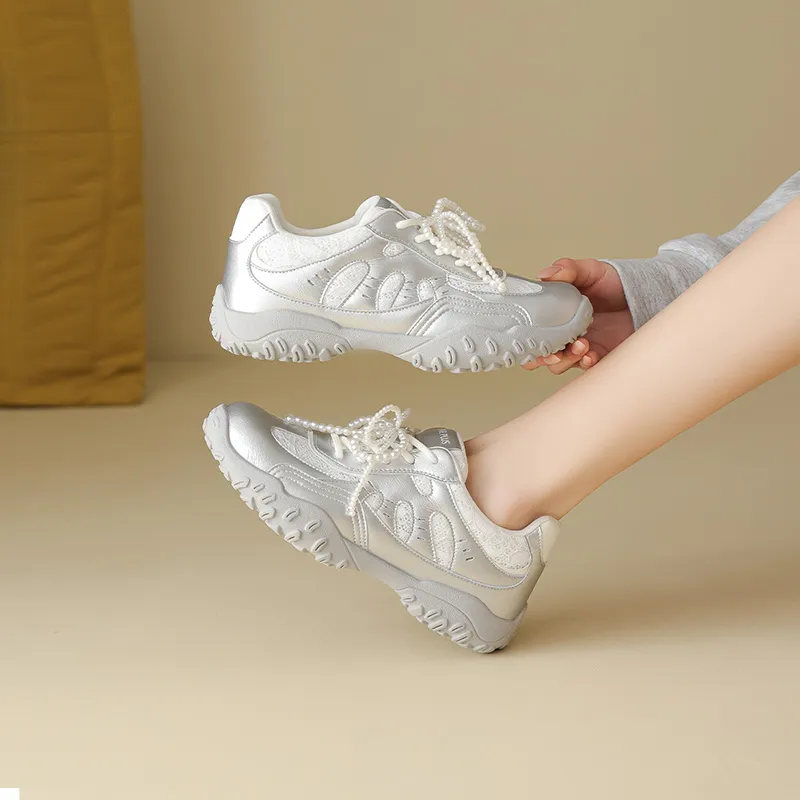 FIVE PLUS Slip Resistant And Breathable Low Top Casual Shoes Women's-4