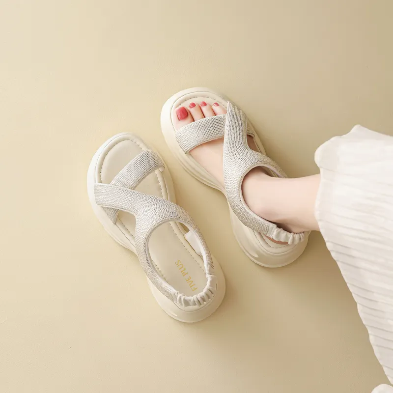 FIVE PLUS Slide Strap Slippers Women's-9
