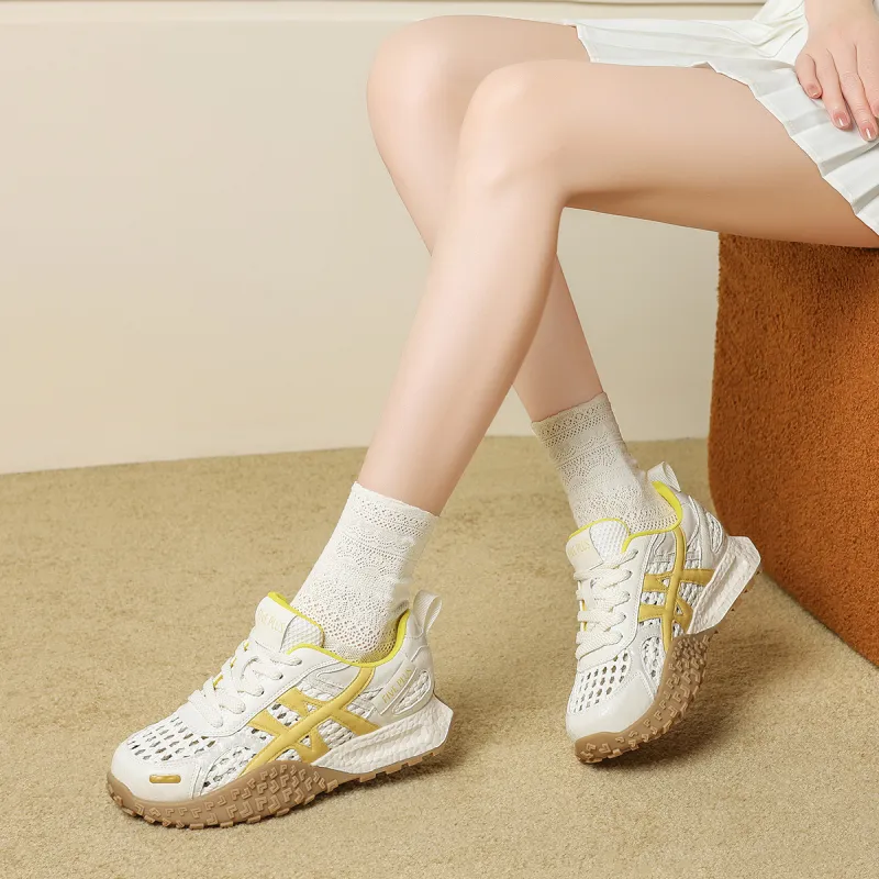 FIVE PLUS Anti Slip Wear Resistant Low Top Casual Shoes Women's-3