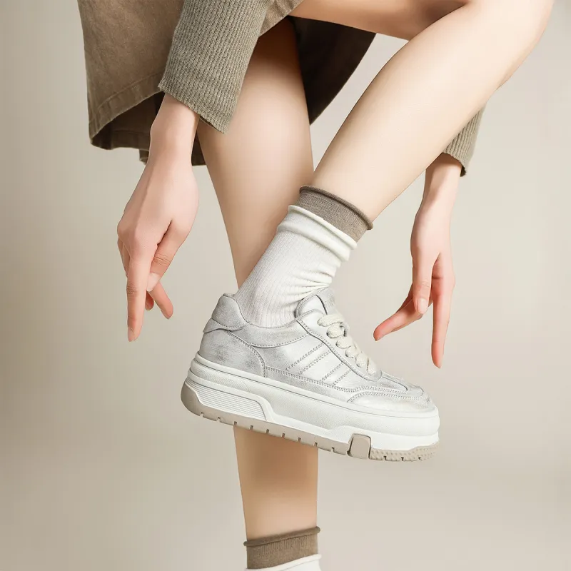 FIVE PLUS Anti Slip Wear Resistant Low Top Skateboard Shoes Women's-9
