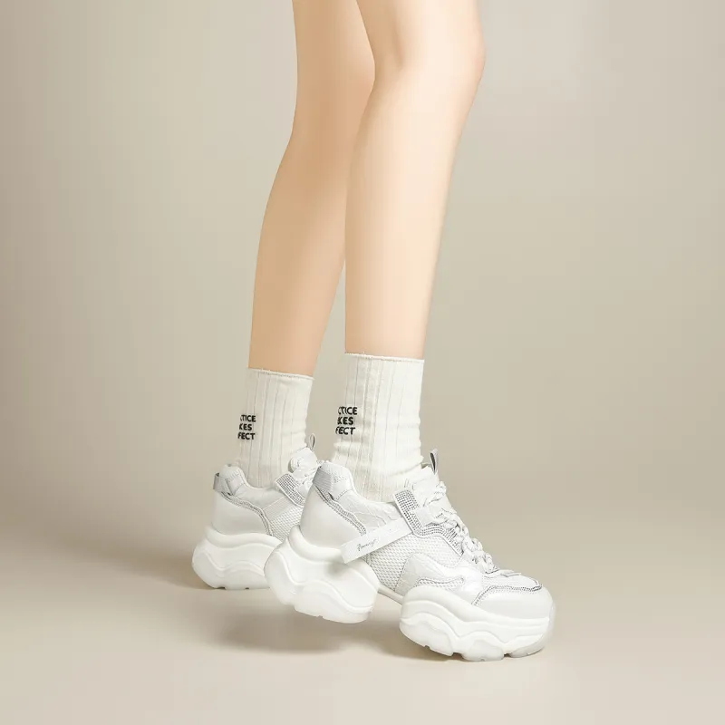 FIVE PLUS Low Top Chunky Sneakers Women's-5