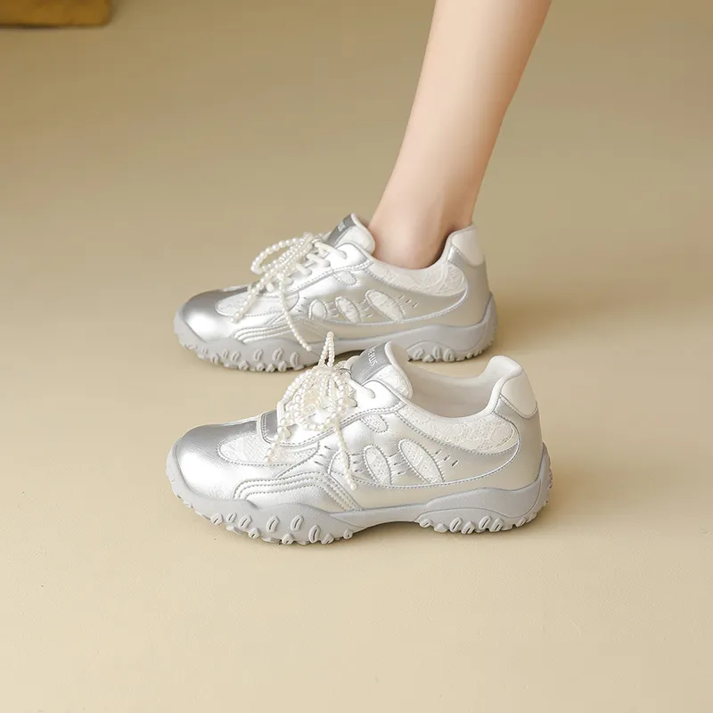 FIVE PLUS Slip Resistant And Breathable Low Top Casual Shoes Women's-5