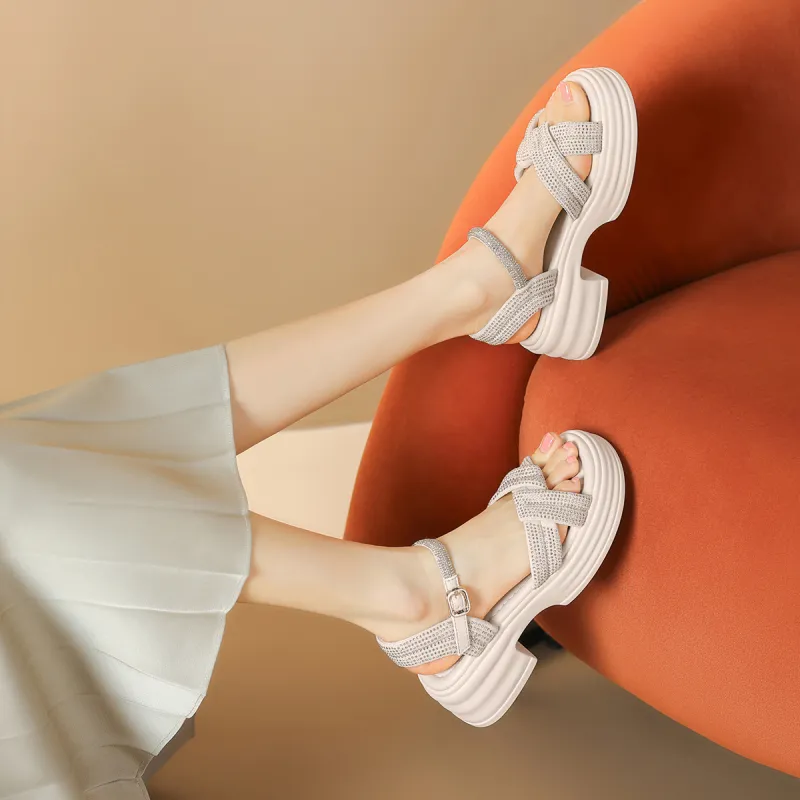 FIVE PLUS One Strap Sandals Women's-1
