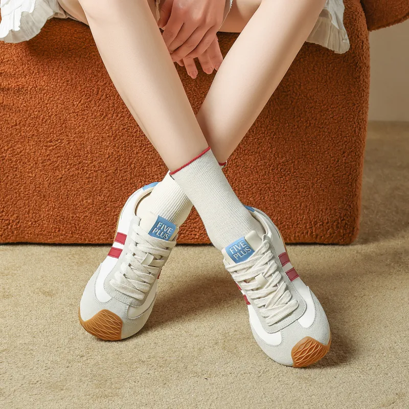 FIVE PLUS Anti Slip Wear Resistant Low Top Casual Shoes Women's-8