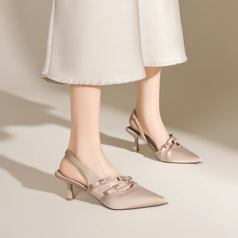 FIVE PLUS Slim Heel High Heels Women's-8