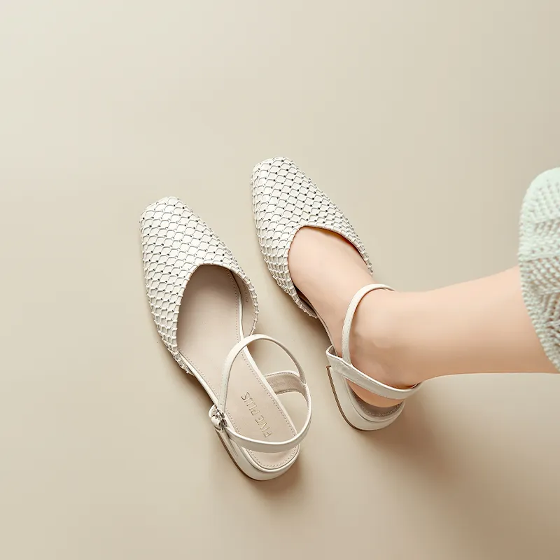FIVE PLUS High Heels Women's Beige/Apricot-4