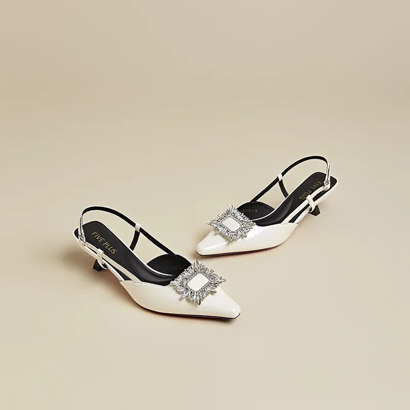 FIVE PLUS Casual Single Shoes 2cm Women's-2