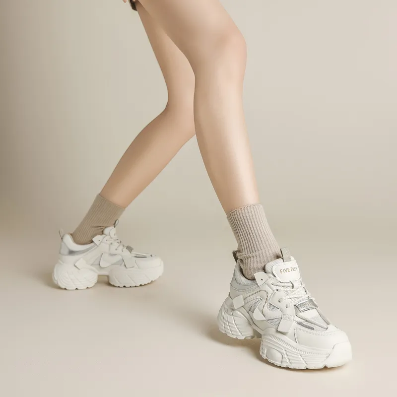 FIVE PLUS Low Top Chunky Sneakers Women's-2