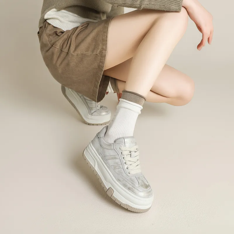 FIVE PLUS Anti Slip Wear Resistant Low Top Skateboard Shoes Women's-6