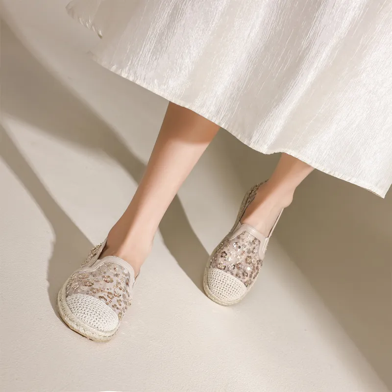 FIVE PLUS Espadrilles Women's Beige-4