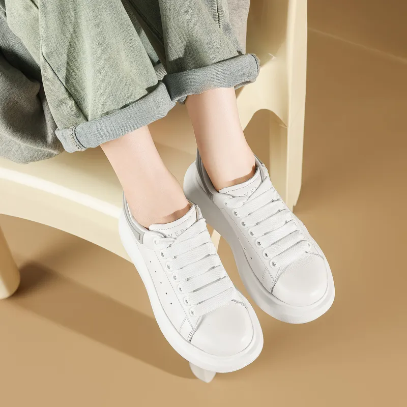 FIVE PLUS Anti Slip Wear Resistant Low Top Skateboard Shoes Women's-8