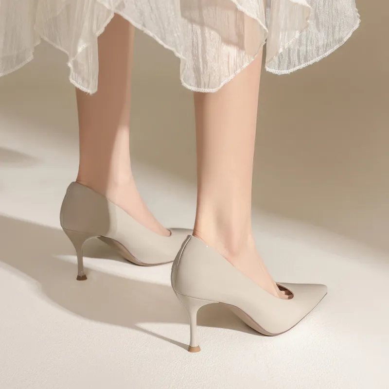 FIVE PLUS Slim Heel High Heels Women's-9