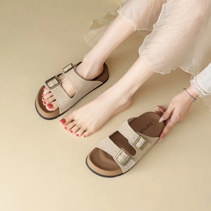 FIVE PLUS Quiet Slide Slippers Women's-10