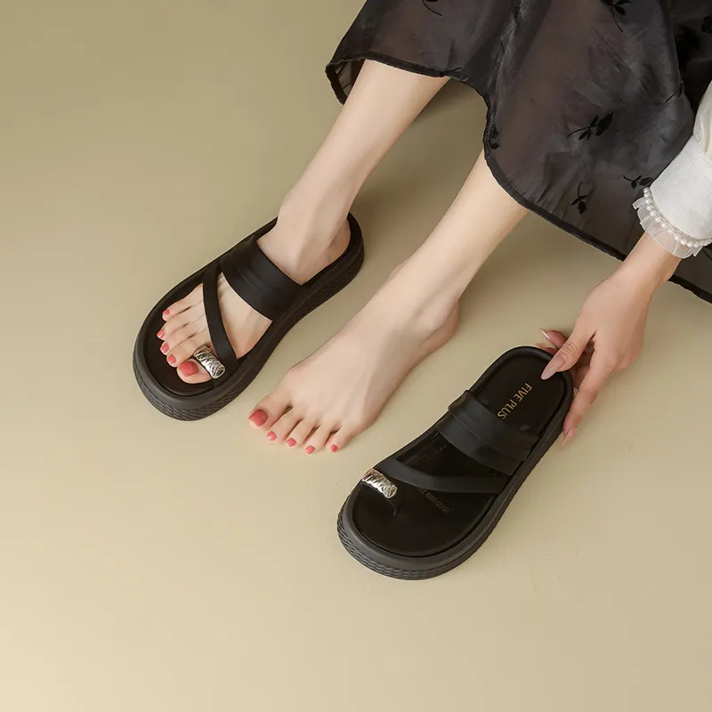 FIVE PLUS Slip Resistant Slide Slippers Women's-10