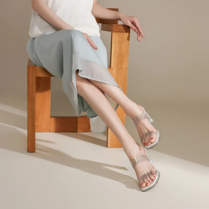 FIVE PLUS Slip Resistant Abrasion Resistant Slide Slippers Women's-5