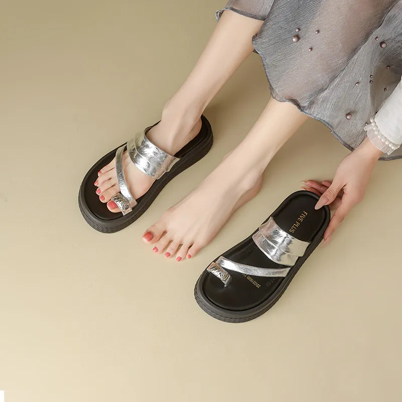 FIVE PLUS Slip Resistant Slide Slippers Women's-3