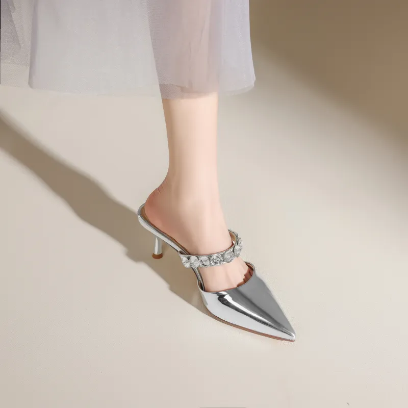 FIVE PLUS Slip Resistant Wrap toe Slippers Women's-11