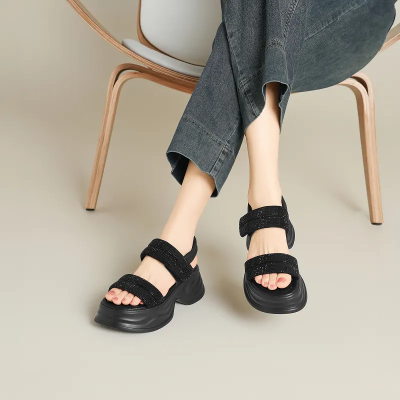 FIVE PLUS One Strap Sandals Women's-11
