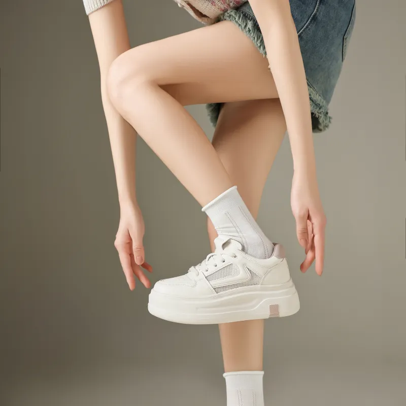 FIVE PLUS Anti Slip Wear Resistant Low Top Skateboard Shoes Women's-2