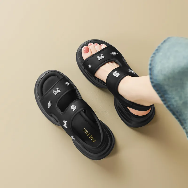 FIVE PLUS One Strap Sandals Women's-5
