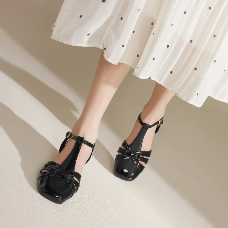 FIVE PLUS Roman Sandals 6cm Women's-9
