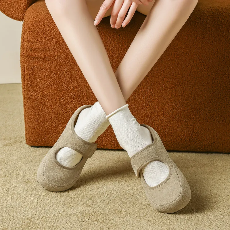 FIVE PLUS Abrasion Resistant Slip Resistant Wrap toe Slippers Women's-8