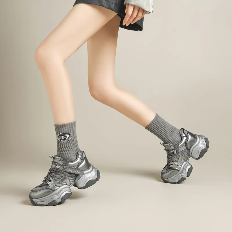 FIVE PLUS Low Top Chunky Sneakers Women's-9