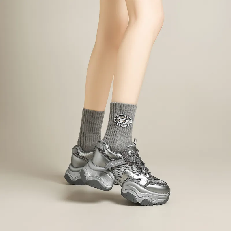 FIVE PLUS Low Top Chunky Sneakers Women's-10
