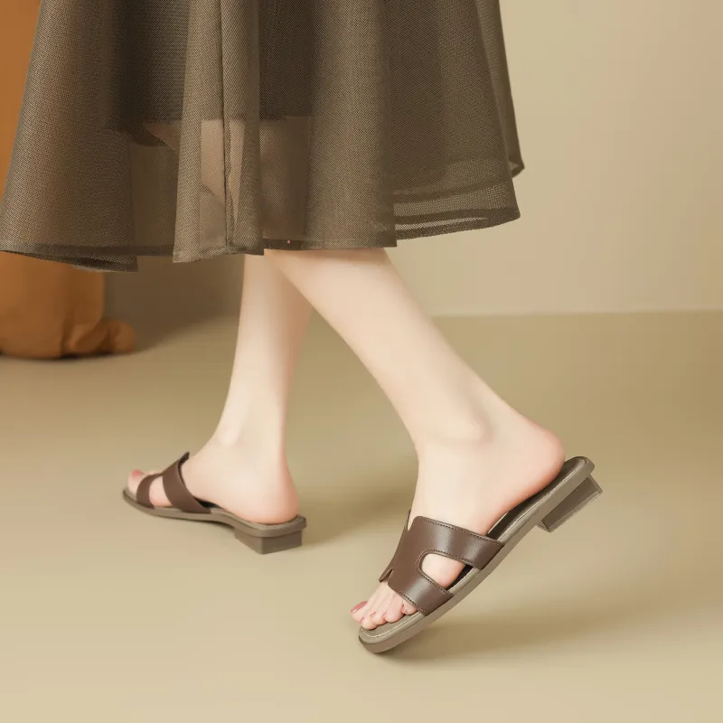 FIVE PLUS Slip Resistant Abrasion Resistant Slide Slippers Women's-11