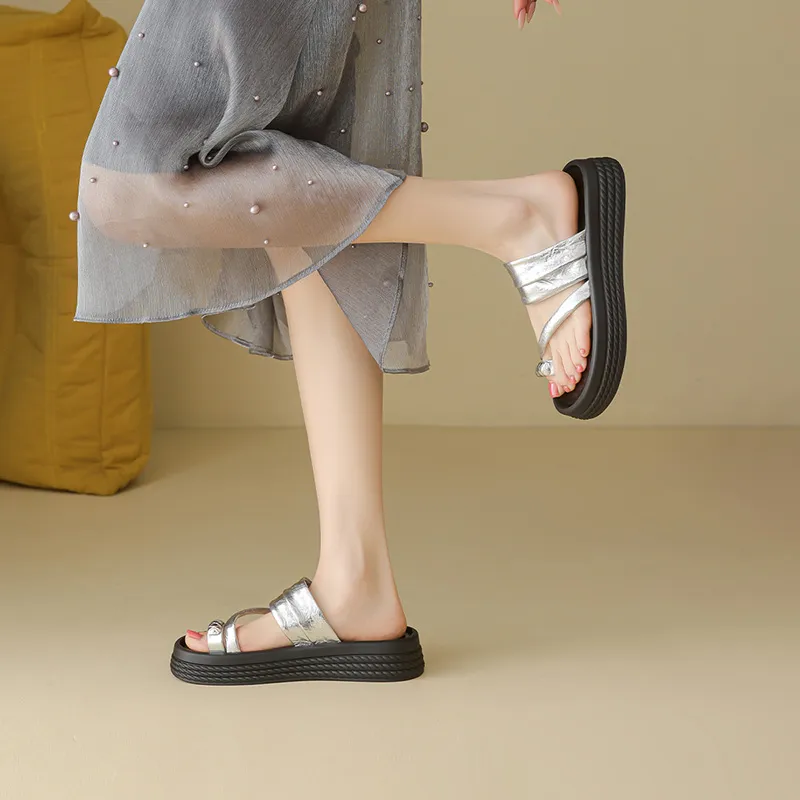 FIVE PLUS Slip Resistant Slide Slippers Women's-5