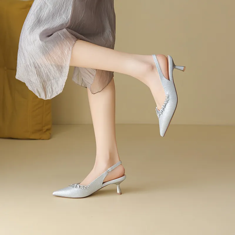 FIVE PLUS Slim Heel High Heels 5.5cm Women's-5