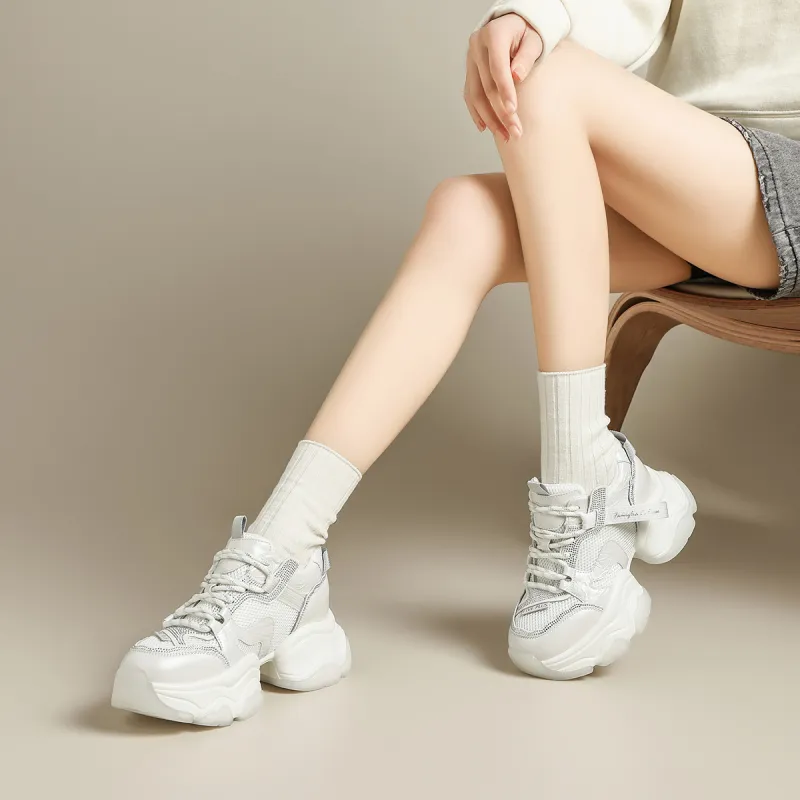 FIVE PLUS Low Top Chunky Sneakers Women's-2