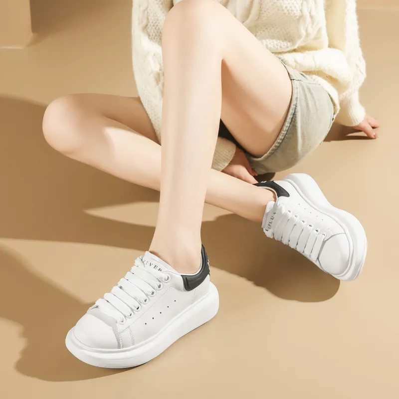 FIVE PLUS Anti Slip Wear Resistant Low Top Skateboard Shoes Women's-4