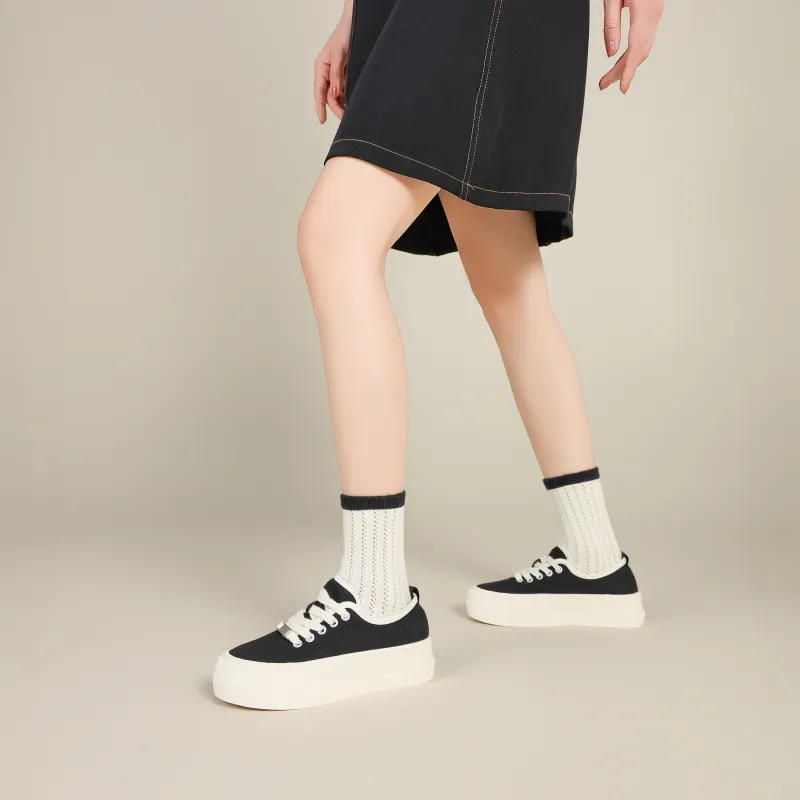 FIVE PLUS Low Top Skateboard Shoes Women's-4